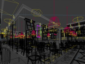 restaurant teahouse cafe drinks clubhouse 113 3D Model