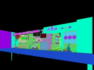 restaurant teahouse cafe drinks clubhouse 113 3D Model