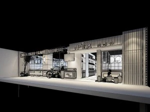 restaurant teahouse cafe drinks clubhouse 113 3D Model