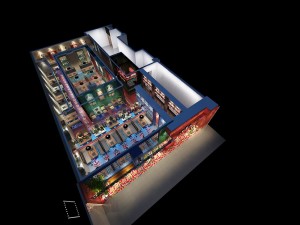 restaurant teahouse cafe drinks clubhouse 113 3D Model