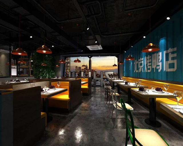 restaurant teahouse cafe drinks clubhouse 114 3D Model .c4d .max .obj .3ds .fbx .stl .blend