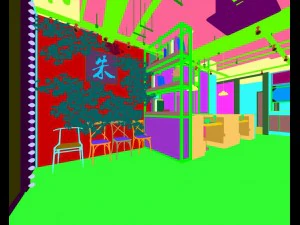 restaurant teahouse cafe drinks clubhouse 114 3D Model
