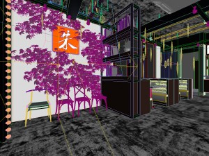 restaurant teahouse cafe drinks clubhouse 114 3Dモデル