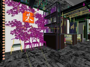 restaurant teahouse cafe drinks clubhouse 114 3D Model