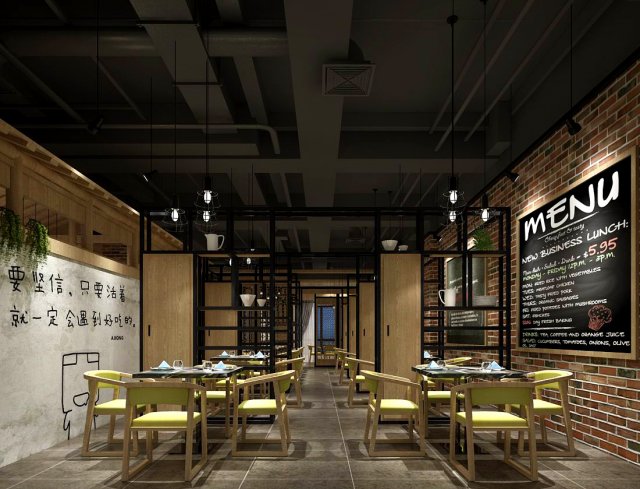 restaurant teahouse cafe drinks clubhouse 115 3D Model .c4d .max .obj .3ds .fbx .stl .blend 