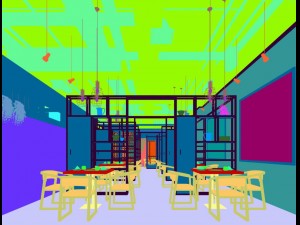 restaurant teahouse cafe drinks clubhouse 115 3D Model