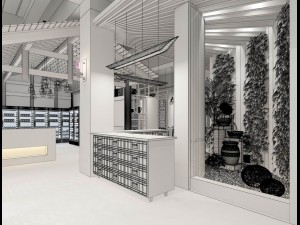 restaurant teahouse cafe drinks clubhouse 115 3D Model