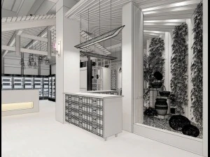restaurant teahouse cafe drinks clubhouse 115 3D Model