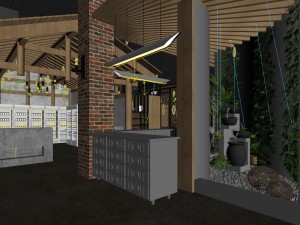 restaurant teahouse cafe drinks clubhouse 115 3D Model