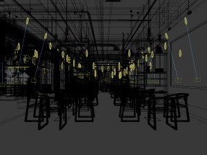 restaurant teahouse cafe drinks clubhouse 115 3D Model