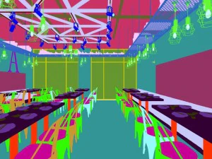 restaurant teahouse cafe drinks clubhouse 116 3D Model