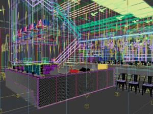 restaurant teahouse cafe drinks clubhouse 116 3D Модель