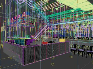 restaurant teahouse cafe drinks clubhouse 116 3D Model