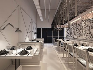 restaurant teahouse cafe drinks clubhouse 117 3D 模型