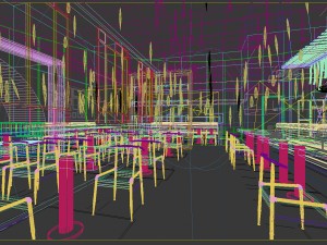 restaurant teahouse cafe drinks clubhouse 117 3D 模型