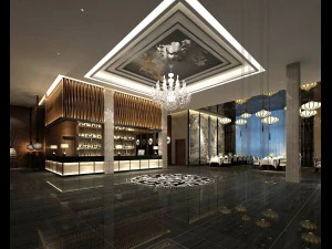 restaurante casa de ch&aacute; caf&eacute; bebidas clube 118 Modelo 3D