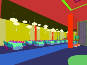 restaurant teahouse cafe drinks clubhouse 118 3D Model