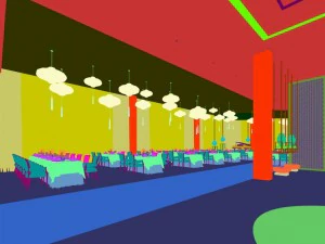restaurant teahouse cafe drinks clubhouse 118 3D Model