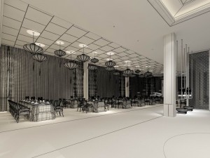 restaurant teahouse cafe drinks clubhouse 118 3D Model