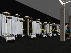 restaurant teahouse cafe drinks clubhouse 118 3D Model