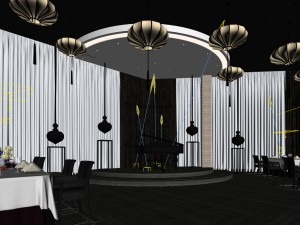 restaurant teahouse cafe drinks clubhouse 118 3D Model