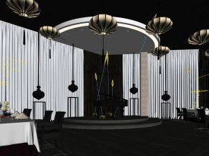 restaurant teahouse cafe drinks clubhouse 118 3D Model