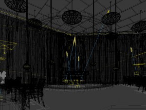 restaurant teahouse cafe drinks clubhouse 118 3D Model