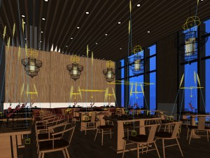 restaurant teahouse cafe drinks clubhouse 119 3D मॉडल
