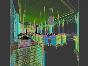 restaurant teahouse cafe drinks clubhouse 120 3D Model