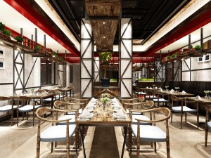 restaurant teahouse cafe drinks clubhouse 121 3D Model