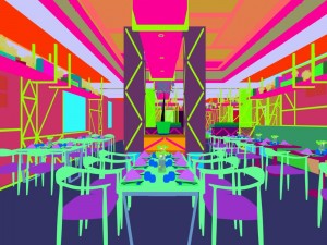 restaurant teahouse cafe drinks clubhouse 121 Modello 3D
