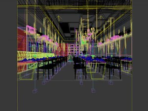 restaurant teahouse cafe drinks clubhouse 121 3D Model