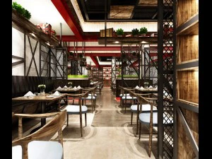 restaurant teahouse cafe drinks clubhouse 121 3D Model