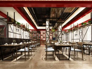 restaurant teahouse cafe drinks clubhouse 121 3D Model