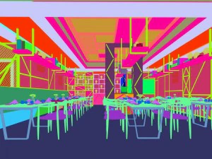restaurant teahouse cafe drinks clubhouse 121 3D Model