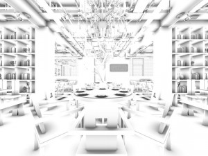 restaurant teahouse cafe drinks clubhouse 124 3D Model