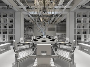 restaurant teahouse cafe drinks clubhouse 124 3D Model