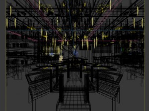 restaurant teahouse cafe drinks clubhouse 124 3D Model