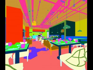 restaurant teahouse cafe drinks clubhouse 125 3D Model