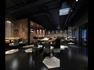 restaurant teahouse cafe drinks clubhouse 125 3D Model