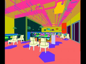 restaurant teahouse cafe drinks clubhouse 125 3D Model