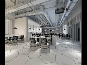 restaurant teahouse cafe drinks clubhouse 125 3D Model