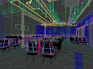 restaurant teahouse cafe drinks clubhouse 125 3D Model