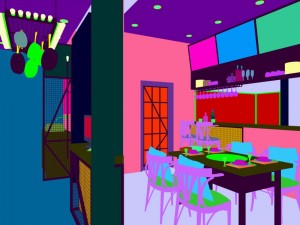 restaurant teahouse cafe drinks clubhouse 127 3D मॉडल