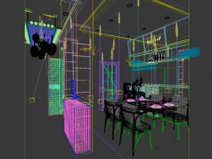 restaurant teahouse cafe drinks clubhouse 127 3D मॉडल