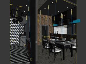 restaurant teahouse cafe drinks clubhouse 127 3D मॉडल