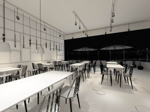 restaurant teahouse cafe drinks clubhouse 128 3D Model