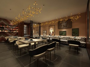 restaurant teahouse cafe drinks clubhouse 129 3D Model