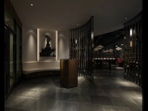 restaurante casa de ch&aacute; caf&eacute; bebidas clube 130 Modelo 3D