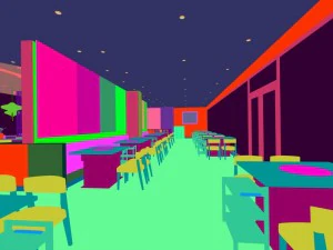 restaurant teahouse cafe drinks clubhouse 130 3D Model